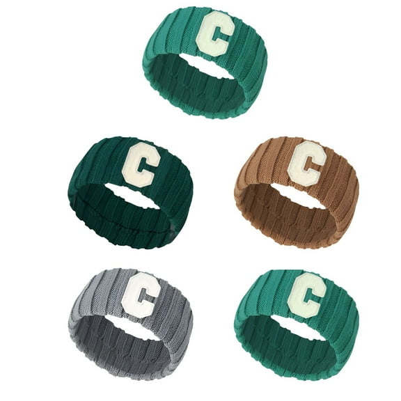 TELOLY 5Pcs Headbands for Women,Yarn Wide Headband,Sweat Bands,Mixing1