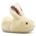 thumbnail image 7 of Fuzzy Womens Slipper Warm Comfy Memory Foam House Slippers Knitted Shoes Lined Anti-Skid Rubber Sole Bedroom Cozy Indoor Outdoor Slippers Purple One Size, 7 of 7