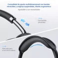 thumbnail image 2 of Audífonos Inalámbrico Diadema Con Microfono Bluetooth 5,0, 2 of 8