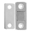 thumbnail image 1 of Haofy Loquet de Porte, 10 Pcs Aimant de Porte d'Armoire en Acier Inoxydable Loquet de Porte Coulissante à Succion Magnétique, 1 of 8