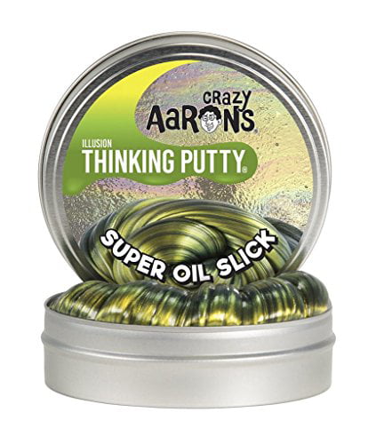 Crazy Aaron's Thinking Putty Mini Tin Set 3 PACK 2" tins Super Scarab Fly Lava 