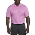 thumbnail image 4 of Ben Hogan Men's and Big Men’s Birdseye Geometric Print Jacquard Golf Polo Shirt, up to Size 5XL, 4 of 4