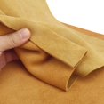thumbnail image 5 of Suede Cowhide Skin Pieces 1.5-2mm Thick 4/5oz Tooling Leather Sheets Yellow Color, 5 of 8