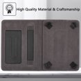 thumbnail image 3 of Universal Case for 9.6-10.5 inch Tablet, GSFY Stand Folio Protective Cover for 9.6/9.7/10/10.1/10.2/10.5 inch Touchscreen Tablet with Multiple Viewing Angles Document Card Pocket - Black, 3 of 7