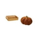 thumbnail image 5 of Cestas de almacenamiento,Cestas de almacenamiento de cocina tejidas con asas hechas a mano,Cestas de pan redondas Bandejas para servir Rectángulo,Almohadas de calabaza de Halloween,Almohadas, 5 of 8