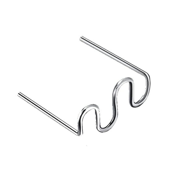 1000 Pcs Agrafes en Acier Inoxydable pour Agrafeuse Chaude en Soudure Plastique Tailles Standards 0.8mm et 0.6mm Haute Dureté