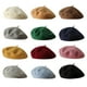 thumbnail image 5 of Qarigey Gorra con costuras finas y línea suave para una apariencia elegante, boina de invierno, boina, sombrero sólido, boina Sombreros rosa, 5 of 6