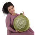 thumbnail image 1 of Zafu de Meditación Naturalness - Cojín Ultraligero con Funda de Transporte - Relleno de Fibra de Coco y Espuma - Ideal para Yoga, Mindfulness y Relajación - Adaptable, Cómodo y Portátil Color Verde, 1 of 9