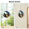 thumbnail image 7 of Unique Bargains Cat Memorial Gifts Life Tree Design Cat Angel Memorial Suncatcher with Sympathy Card Sympathy Gift for Loss of Cats Colorful, 7 of 7