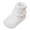White, variant on Hwmodou Children Kids Socks Soft Bottom Toddler Shoes Socks Princess Socks Floor Socks Long Socks Thermal Soft Fit,0M-5Y