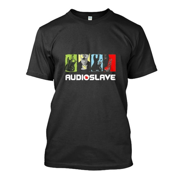 AUDIOSLAVE Rock Band Graphic Logo T-shirt S-5XL