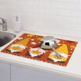 thumbnail image 6 of Fuzoiu Happy Thanksgiving Three Gnomes Print Absorbent, Reversible Microfiber Dish Drying Mat for Kitchen, Dish Drying Pad for Dishes, Utensils, Pots and Pans, Extra Large 18 Inch x 24 Inch, 6 of 7