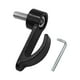thumbnail image 2 of Gancho genérico para manillar de motocicleta, accesorio de aleación de aluminio con tornillo M6 Negro, 2 of 9