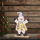 thumbnail image 3 of Adorno de mesa navideño de madera con luz LED, figura de regalo para Navidad Muñeco de nieve, 3 of 7