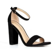 Instant Two Piece Chunky Heel Sandals