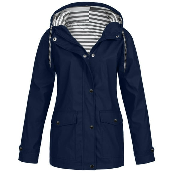 Veste Anorak Légère pour Femmes avec Capuche et Poches Zippées Sécurisées pour Entraînements en Plein Air et Vent