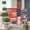E, variant on WLAGOOD Patriotic Red White Blue Garden Flag Outdoor Hanging Decor Fade Resistant Easy Install Machine Washable for Yard Patio Independence Day Holiday Decor