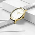 thumbnail image 7 of Ultra Thin Minialist Women Watches Simple Two Hands Ladies Dress Watch Leather Strap, 7 of 7