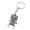 Silver, variant on Metal Robot Keychains Accessory For Boys And Girls Perfect For Graduation Gifts