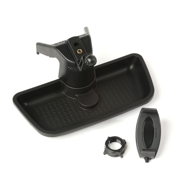 Convient pour Jeep Wrangler JK Rugged Ridge 2011-2018 Support Ipod/iphone/téléphone Intelligent 13551.16 Support Ipod/iphone/téléphone Intelligent; Peint; Noir; Plastique