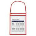 thumbnail image 2 of 1-Pocket Shop Ticket Holder w/Strap and Red Stitching 75-Sheet, 9 x 12, 15/Box, 2 of 5