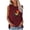 Wine, variant on DailyTrove Women's Rainbow Graphic Sleeveless Tank - Casual V-Neck Top, Colorful for Pride & Celebrations