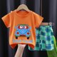 thumbnail image 5 of Conjunto de ropa de verano para bebé niño y niña, pijama, traje para recién nacido, ropa de manga corta, disfraz con estampado de elefante, conjuntos de algodón, 5 of 5