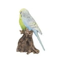 thumbnail image 2 of Battery Operated Couple Budgerigar Outdoor Garden Statue - 7", 2 of 6