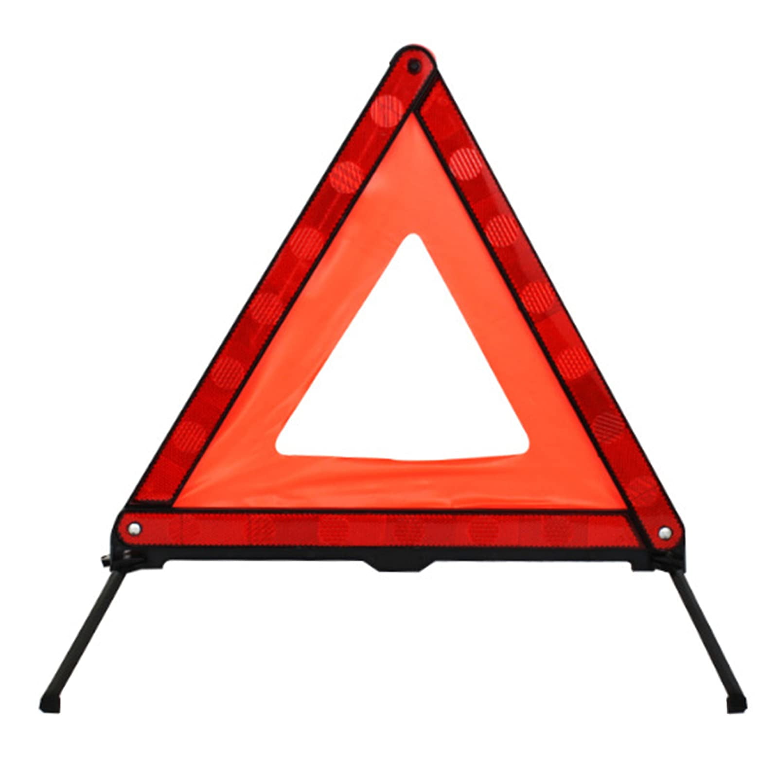 Warning triangle, 1 warning triangle, car triangle, made of ABS plastic