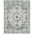 thumbnail image 4 of SAFAVIEH Evoke Teale Bordered Area Rug, Grey/Gold, 12' x 18', 4 of 6
