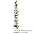 thumbnail image 3 of 1 pieza de simulación de plantas de girasol, enredadera decorativa artificial colgante de ratán, 3 of 5