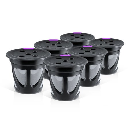 

Refillable Coffee Capsule Reusable Refill 2.0 for K Cup Coffee for Coffee Maker Black