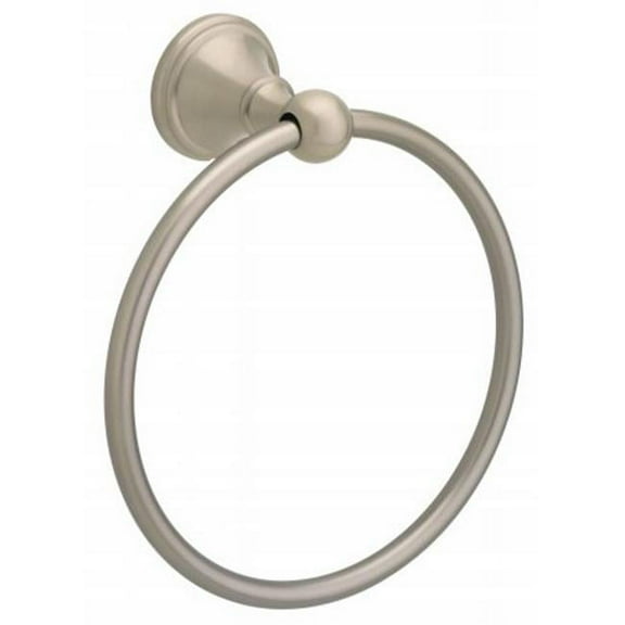 Liberty Hardware Bath Unlimit 103310 Satin Nickel Crestfield Towel Ring