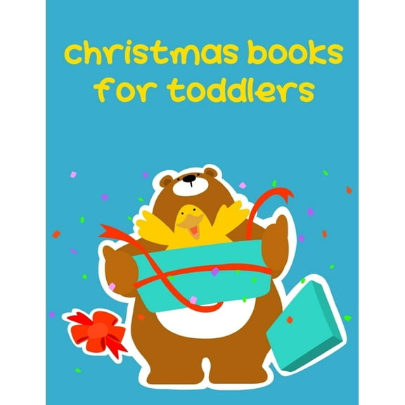 Big Animals: Christmas Books For Toddlers : Picture books for seniors baby (Series #1) (Paperback)