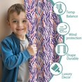 thumbnail image 2 of Leopard Print 52x84in(132x213cm) Curtains 2 Panels for Kids Bedroom, Window Drapes for Kids Boys Girls Bedroom Curtains Designed To Spark Joy and Creativity, 2 of 5