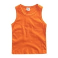 thumbnail image 2 of LYMAYTER Baby Boys Girls Sleeveless Tee Shirt 1-12Y Kids Toddler Summer Crew Neck Tank T-Shirts, 2 of 9