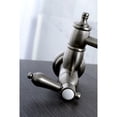 thumbnail image 3 of Kingston Brass KS3108BAL Heirloom Wall Mount Pot Filler Kitchen Faucet, Brushed Nickel, 3 of 5