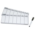 thumbnail image 2 of ProMAG 4.25 x 11 Inches Weekly Dry Erase Magnetic Calendar, 2 of 3