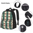 thumbnail image 3 of Balery Christmas Snowflakes Plaid Mochila escolar 3 en 1 para niños: mochila resistente con lonchera térmica y estuche para lápices. Mochila escolar para niños y niñas., 3 of 7