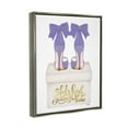 thumbnail image 4 of Stupell Industries High Standards Purple Heels Beauty & Fashion Painting Gray Floater Framed Canvas Art Print Wall Art, 17 x 21, 4 of 10
