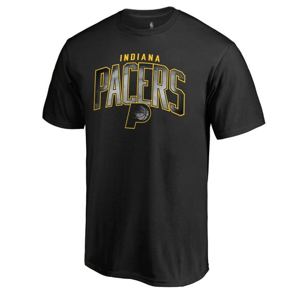 Men's Black Indiana Pacers Arch Smoke T-Shirt
