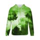 thumbnail image 5 of Sudadera con capucha para hombre, estilo casual, con cuello redondo, estampado, manga larga, blusa de poliéster, 5 of 5