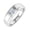 White, variant on 14K Rose Gold Channel Set Diamond Solitaire Wedding Band Ring (0.18 Carat) (Ring Size 10)