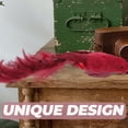 thumbnail image 3 of GOOHOCHY Adorno de pavo real brillante, modelo animal brillante, estatua de pavo real, adorno de interior., 3 of 8