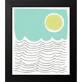 thumbnail image 2 of Bucheli, Jen 12x14 Black Modern Framed Museum Art Print Titled - Minimalist Mod Sun, 2 of 5