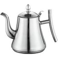 thumbnail image 1 of Stainless Steel Tea Coffee Pot Cold Hot Water Jug For Home Kitchen Hotel Restaurant, 1 of 9