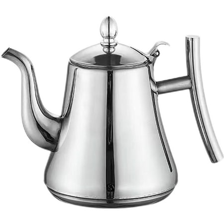 

Stainless Steel Tea Coffee Pot Cold Hot Water Jug For Home Kitchen Hotel Restaurant