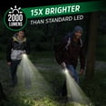 thumbnail image 2 of Energizer Metal Rechargeable LED Flashlight with USB Charging Port, 2000 Lumen, 2 of 9