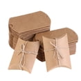 thumbnail image 2 of MasteelfCA NUOLUX Kraft Vintage Boxes Brown Shabby Rustic Wrapping Gift Candy Boxes with Rope Wedding Favor Pack of 50, 2 of 8