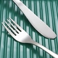 thumbnail image 3 of 4X Stainless Steel Child Cutlery Bear Children Spoon and Fork Set Toddler Utensils Metal Cutlery Set, 3 of 6